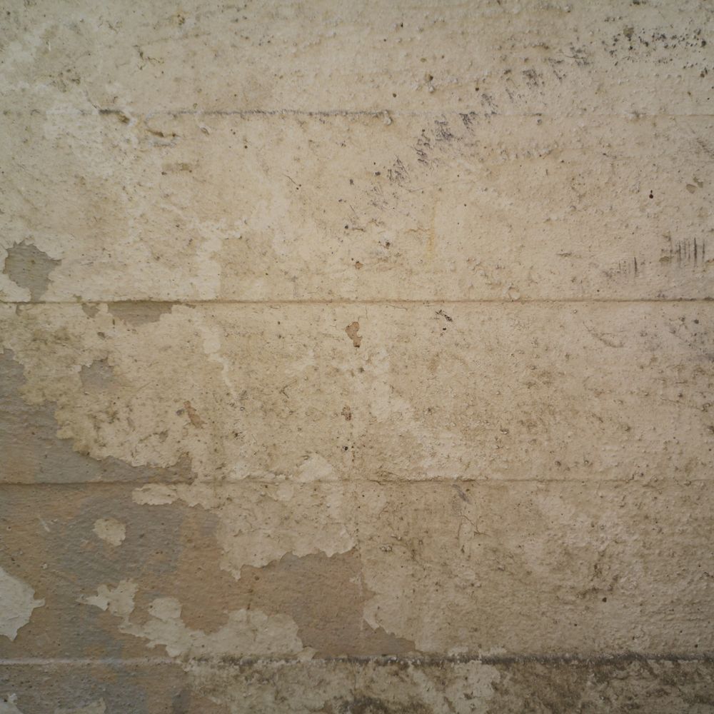 Masonry and Render Painting in Spitalfields — a decorator at work mid-project