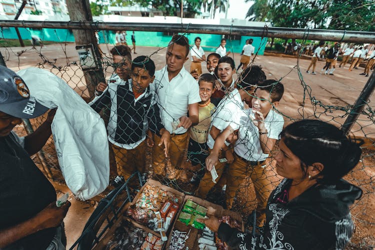 Kids Buying Sweets