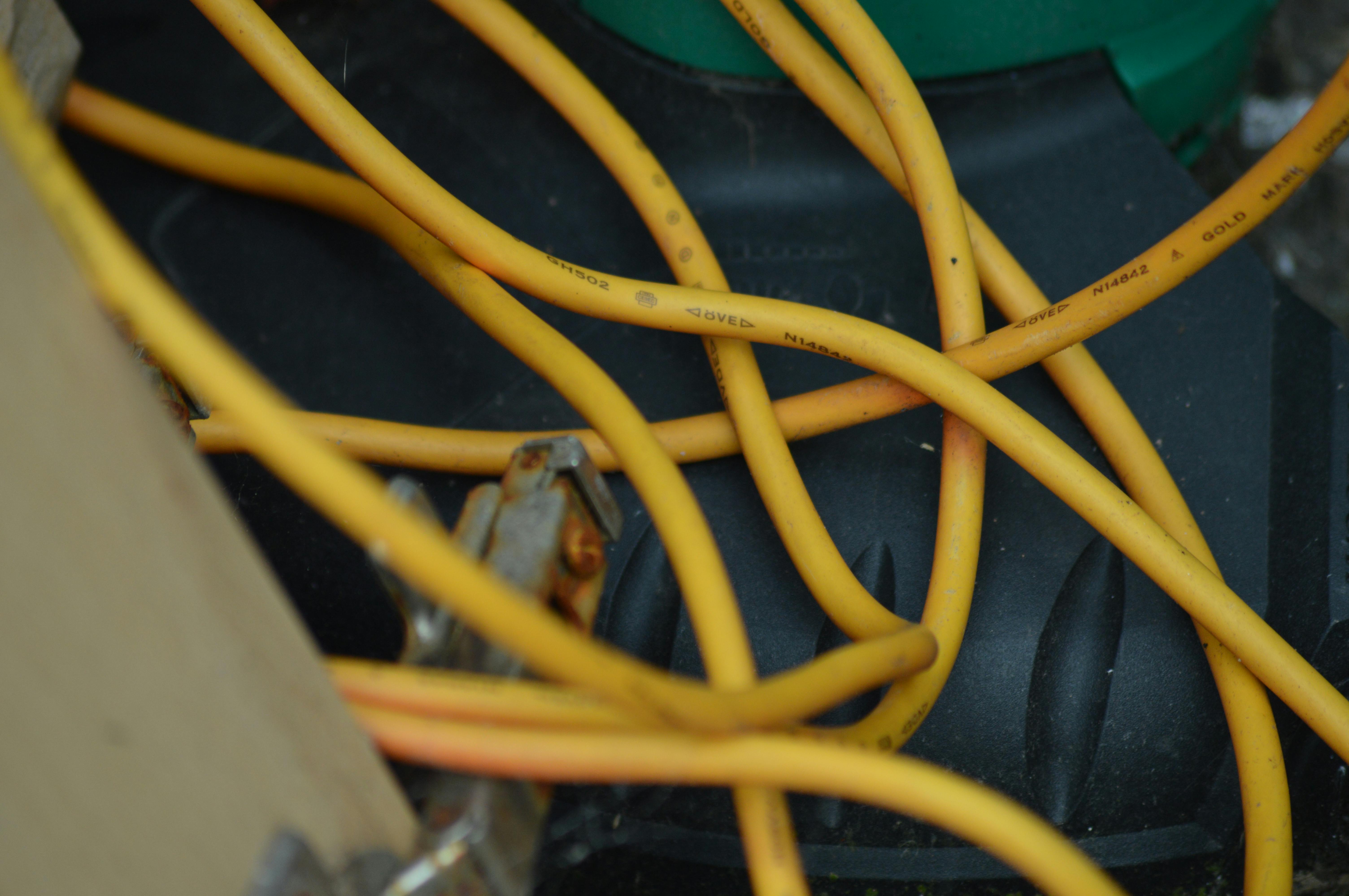 Free stock photo of cable, mess, tangled