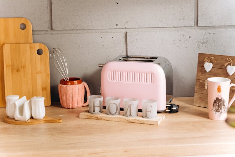 Kitchen Appliances On Counter