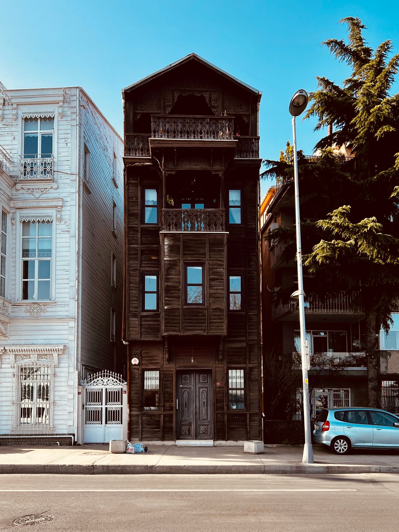 Taş Oda Konağı işlemeli ahşap tavan