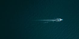 Aerial View of Body of Water