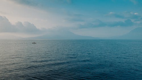 Scenic View of the Blue Water in the Sea