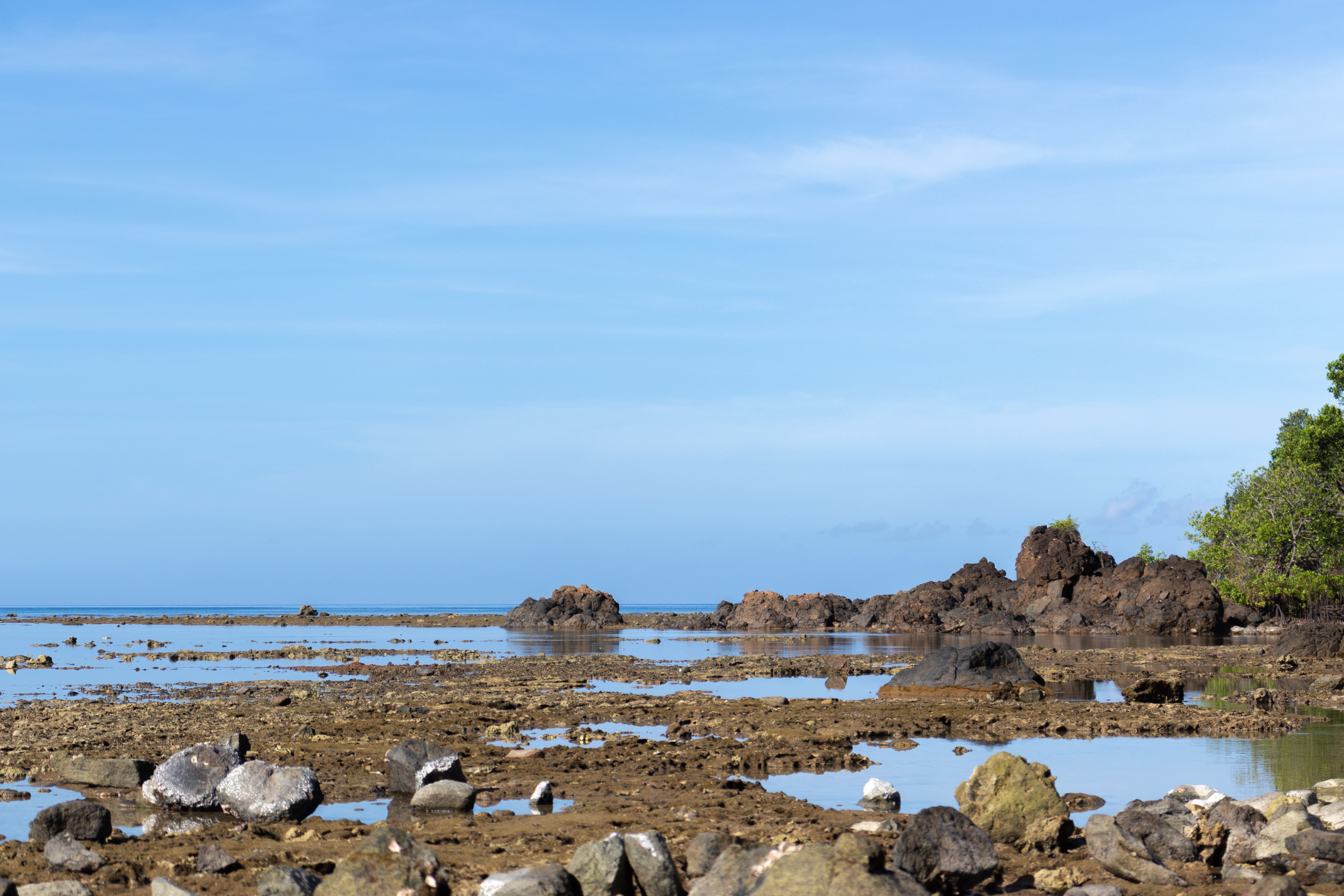 magpupungko rock pools siargao philippines natural tidal pool ocean low tide