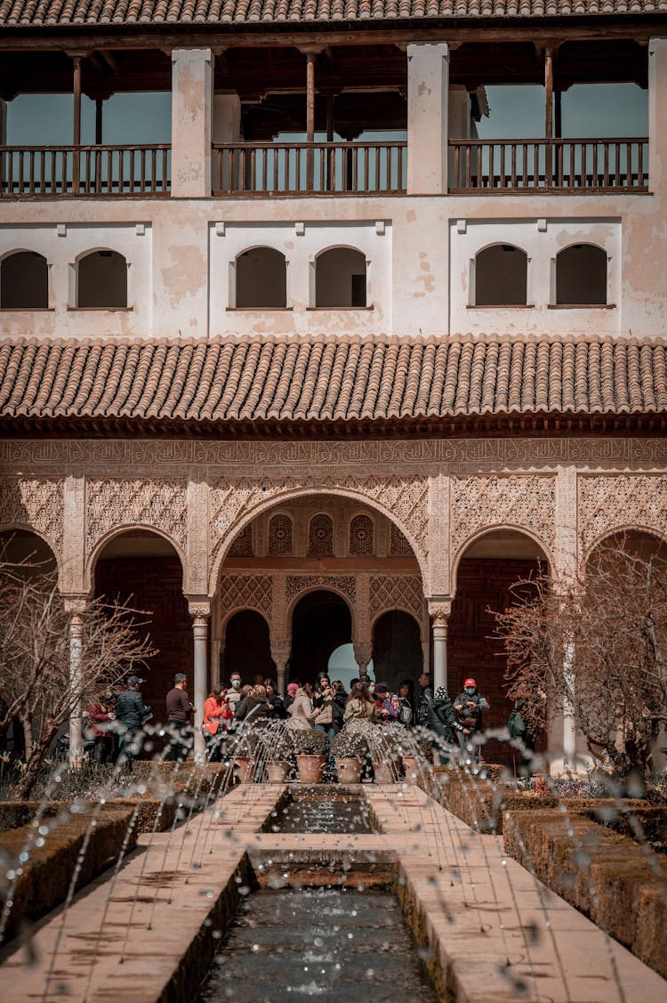 Courtyard Of Palace