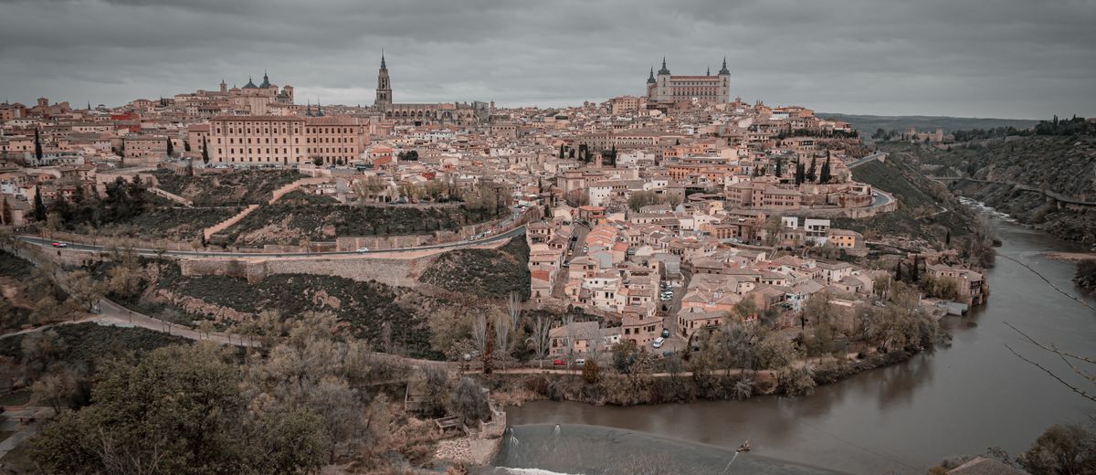 Panorámica de Toledo y el río Tajo