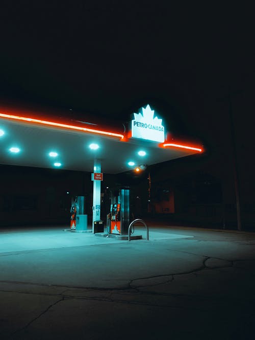 Gratis lagerfoto af benzin, benzinstation, forretningssted
