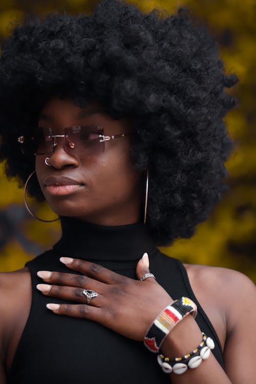 Ingyenes stockfotó afro haj, afro-amerikai nő, fekete nő témában Stockfotó