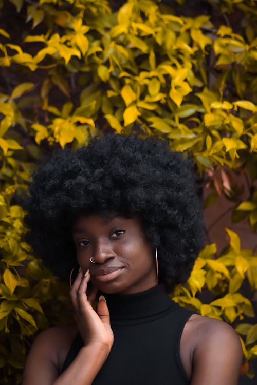 Kostenloses Stock Foto zu afro-haar, farbige frau, frau