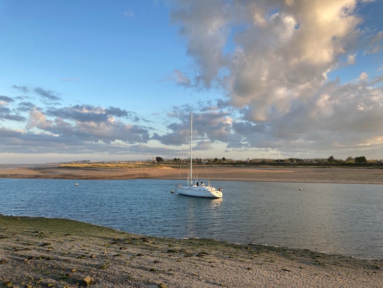 Sailboat In Bay