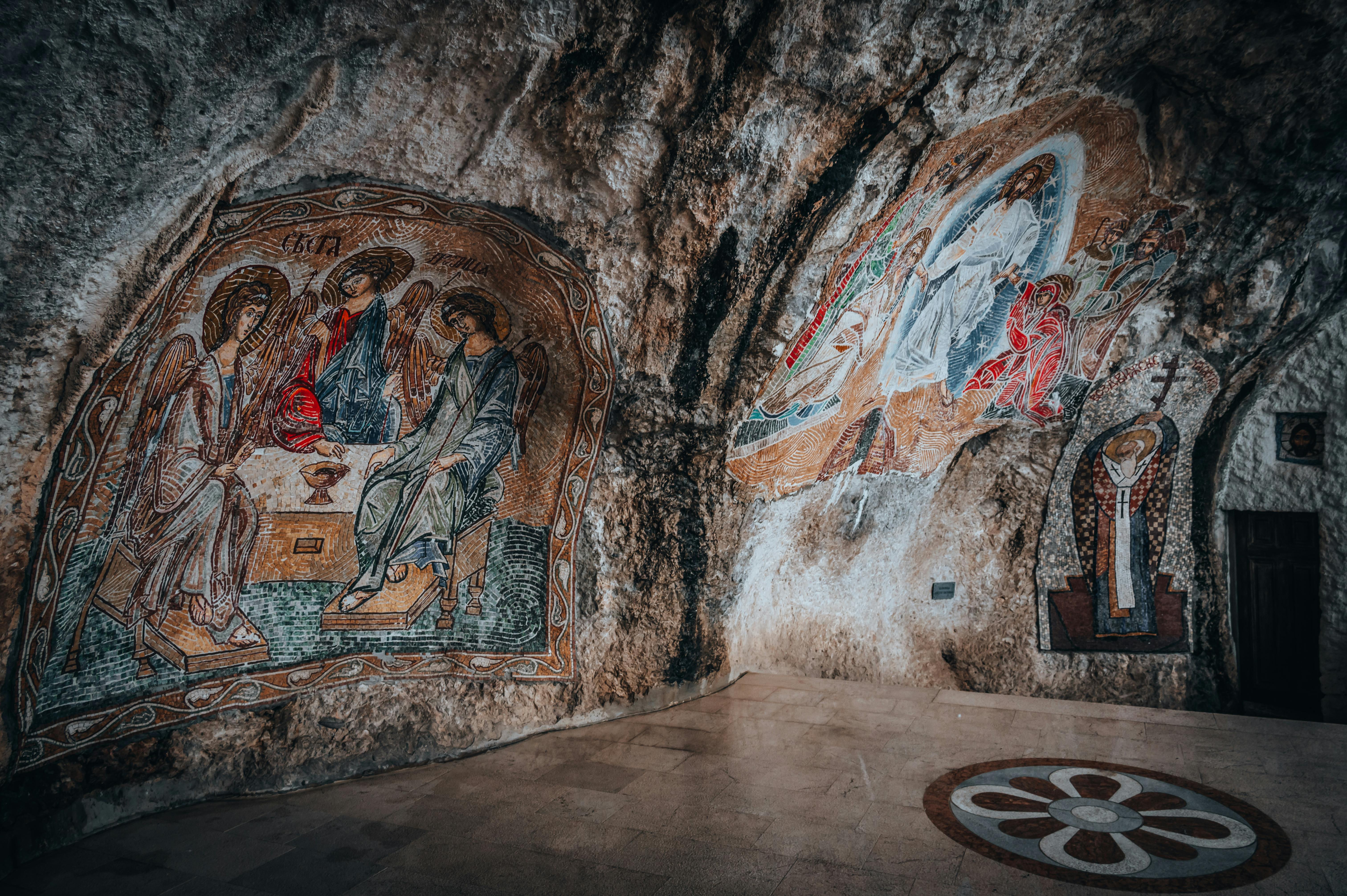 Paintings on Cave Wall