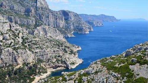 Kostnadsfri bild av hav, klippiga bergen, landskap