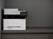 White and Black Photocopier Machine