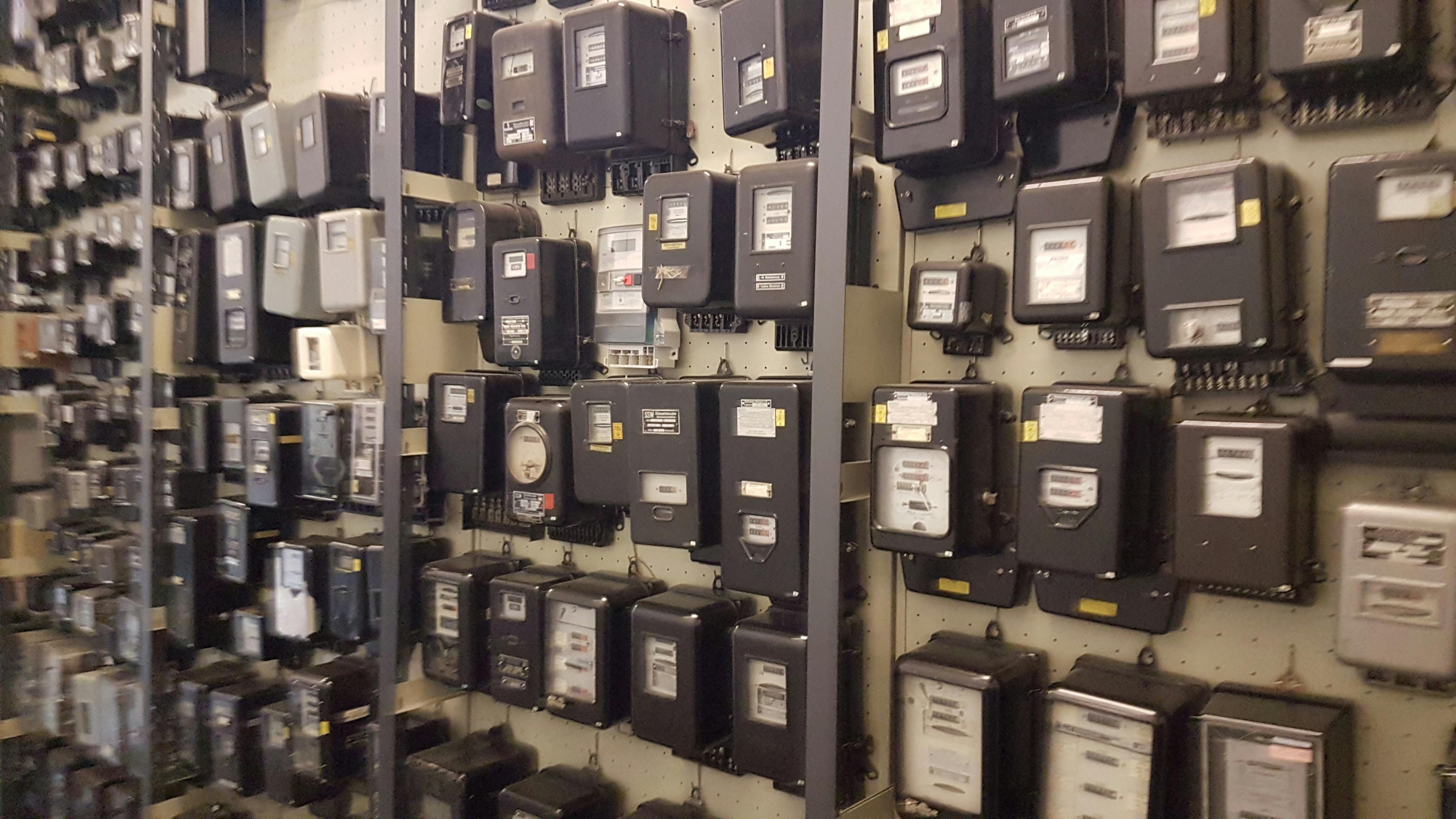 Free stock photo of Electricity meters, Energy meters, KwH meters