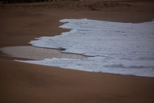 Crashing Sea Waves on the Sea Shore