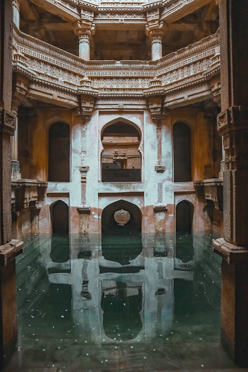 Ảnh lưu trữ miễn phí về adalaj, Ấn Độ, bắn dọc