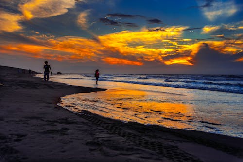 Free stock photo of ocean shore, sand beach