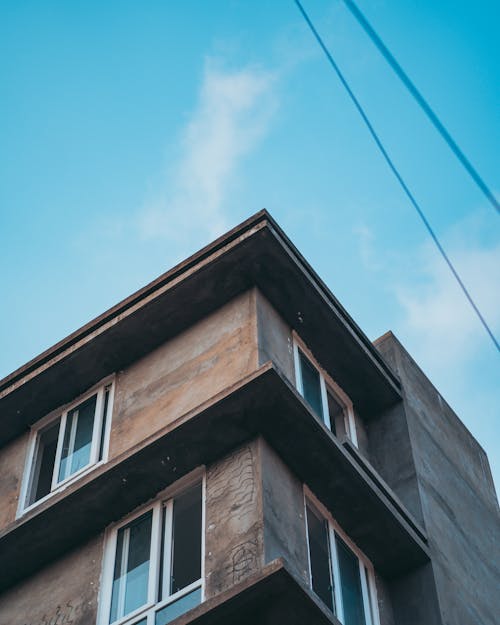 Fotos de stock gratuitas de arquitectura, casa, cielo azul