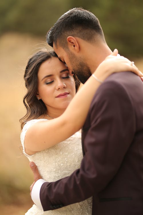 Newlywed Couple Dancing Together