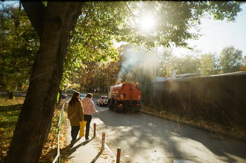 Бесплатное стоковое фото с autumn, автомобили, грузовик
