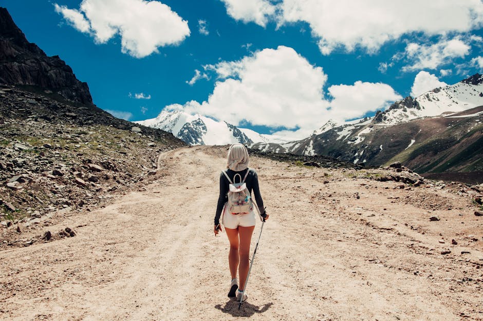 Woman Hiking