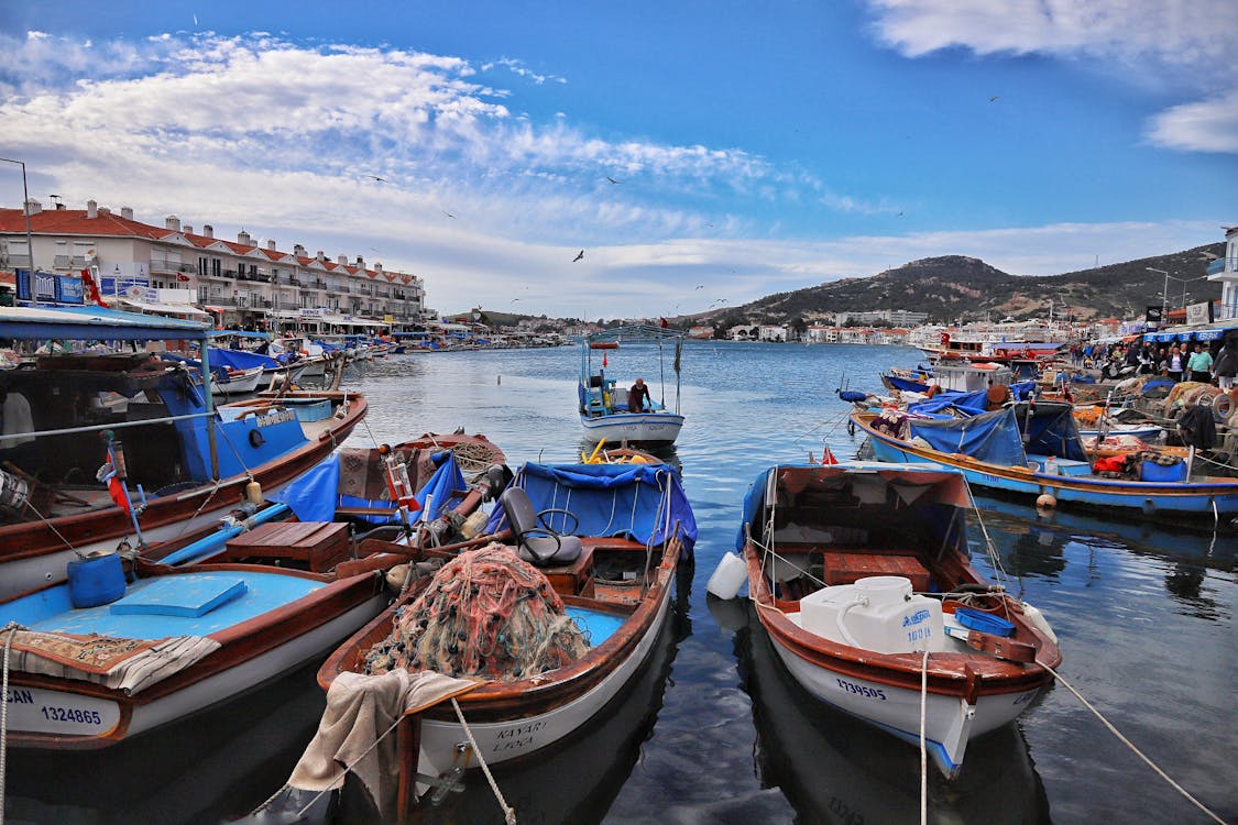 Boats on Dock