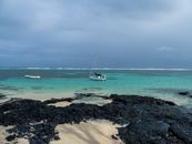 White Boat on Sea Shore
