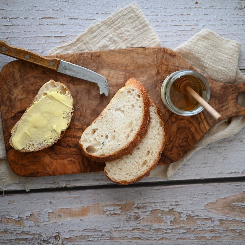 Korean Honey Butter Cornbread with Fleur de Sel