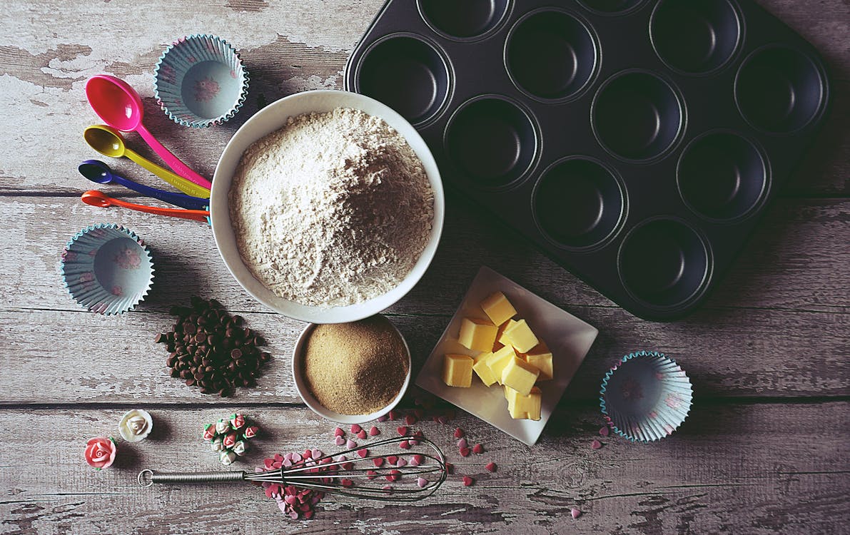 Ingredients On Table