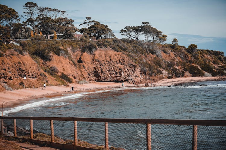 Half Moon Bay Beach Near Brown Mountain In Mount Eliza, Australia