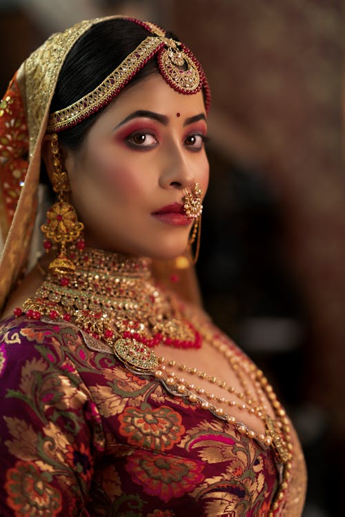 Woman in Indian Bridal Wear