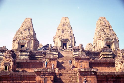Entrance to Bajon Temple in Cambodia