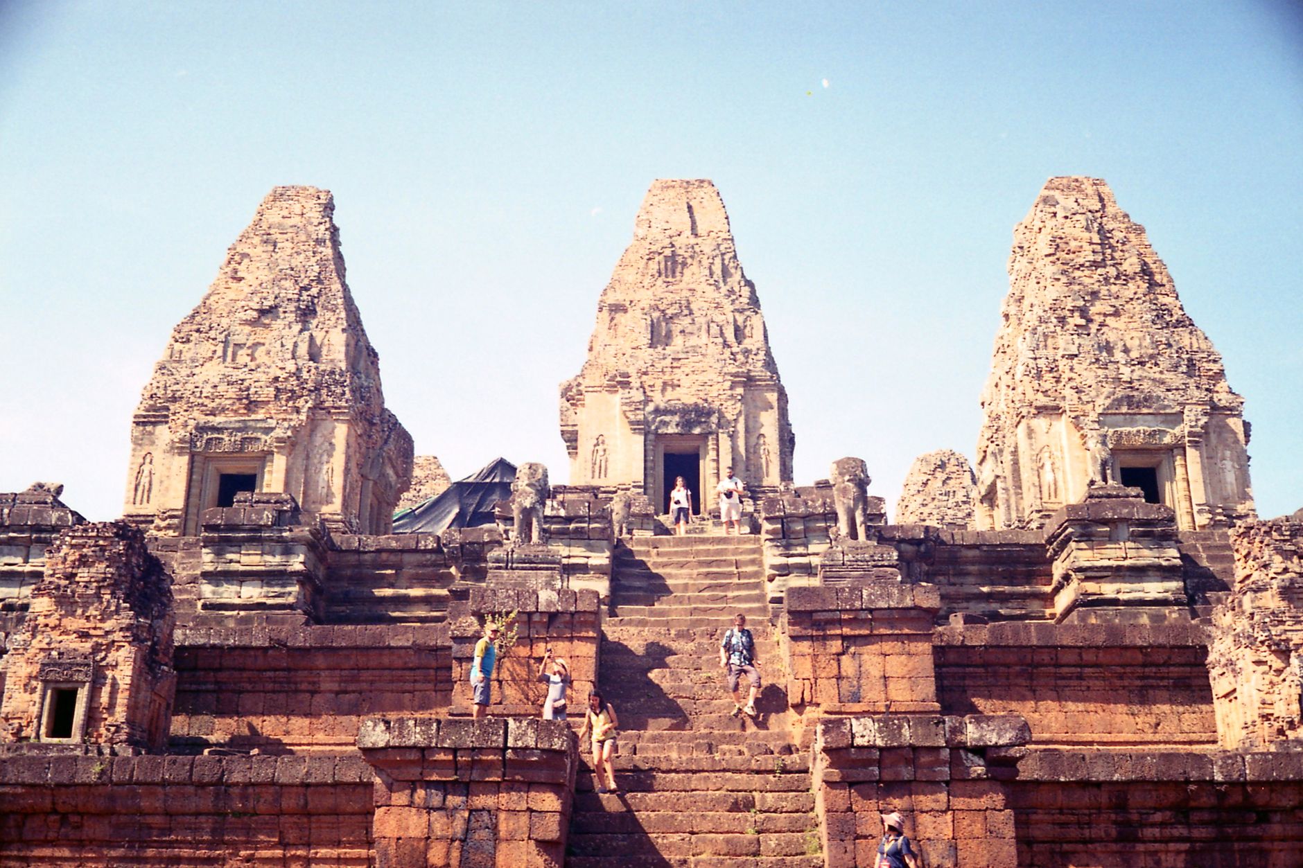 Explore the ancient architecture of a Khmer temple in Cambodia, showcasing rich cultural heritage.