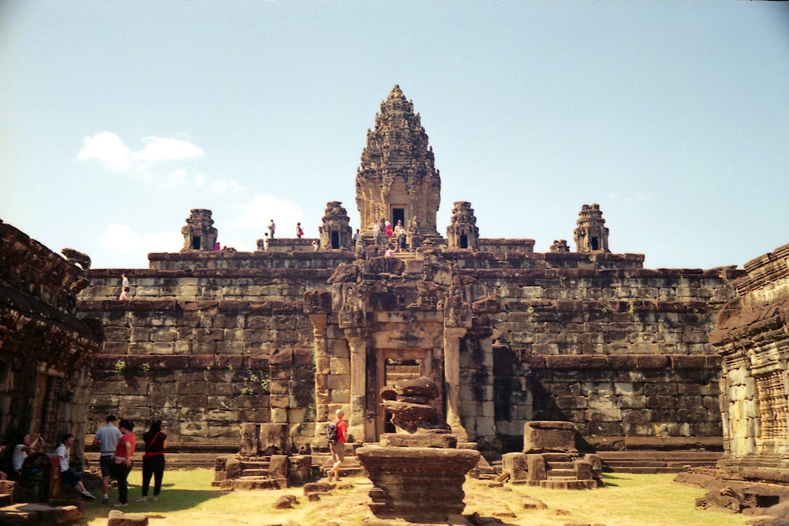 Tower of the Bakong Temple, Siem Reap, Cambodia
