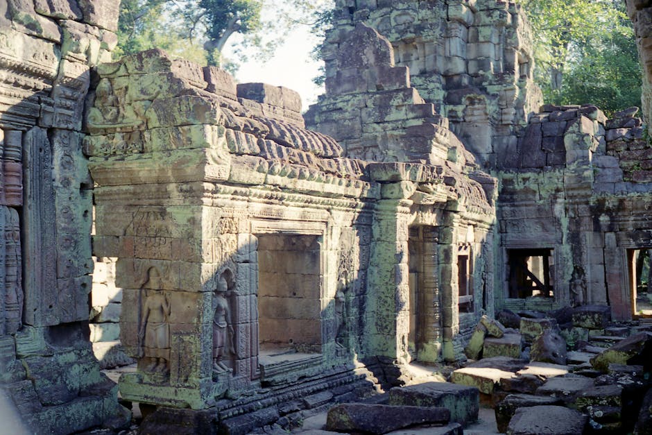 Preah Khan Temple in Cambodia
