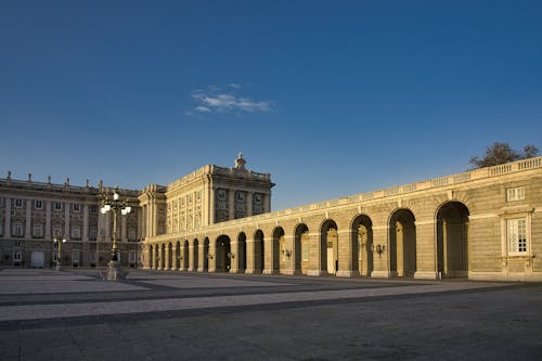 Free Royal Palace of Madrid  Stock Photo