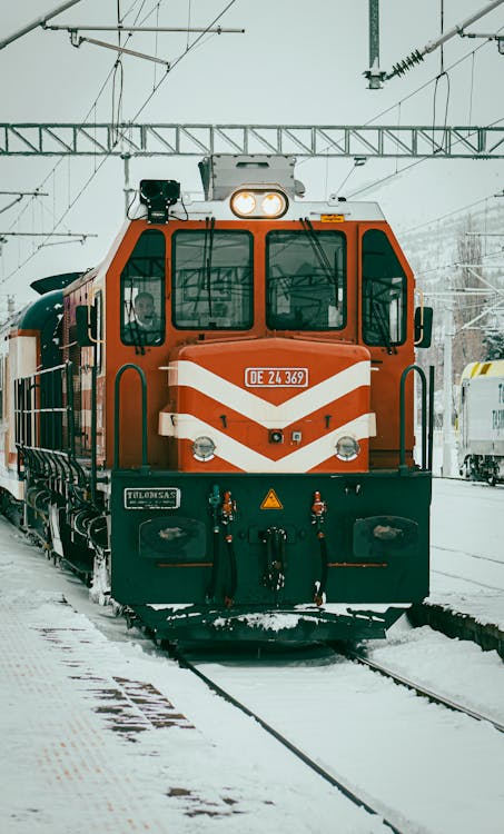 Kostnadsfri bild av järnväg, lasttåg, lokomotiv