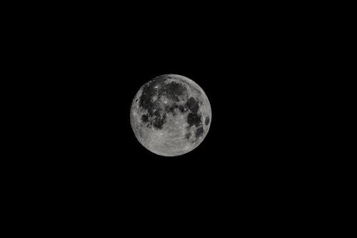 Gratis lagerfoto af astronomi, fuldmåne, måne