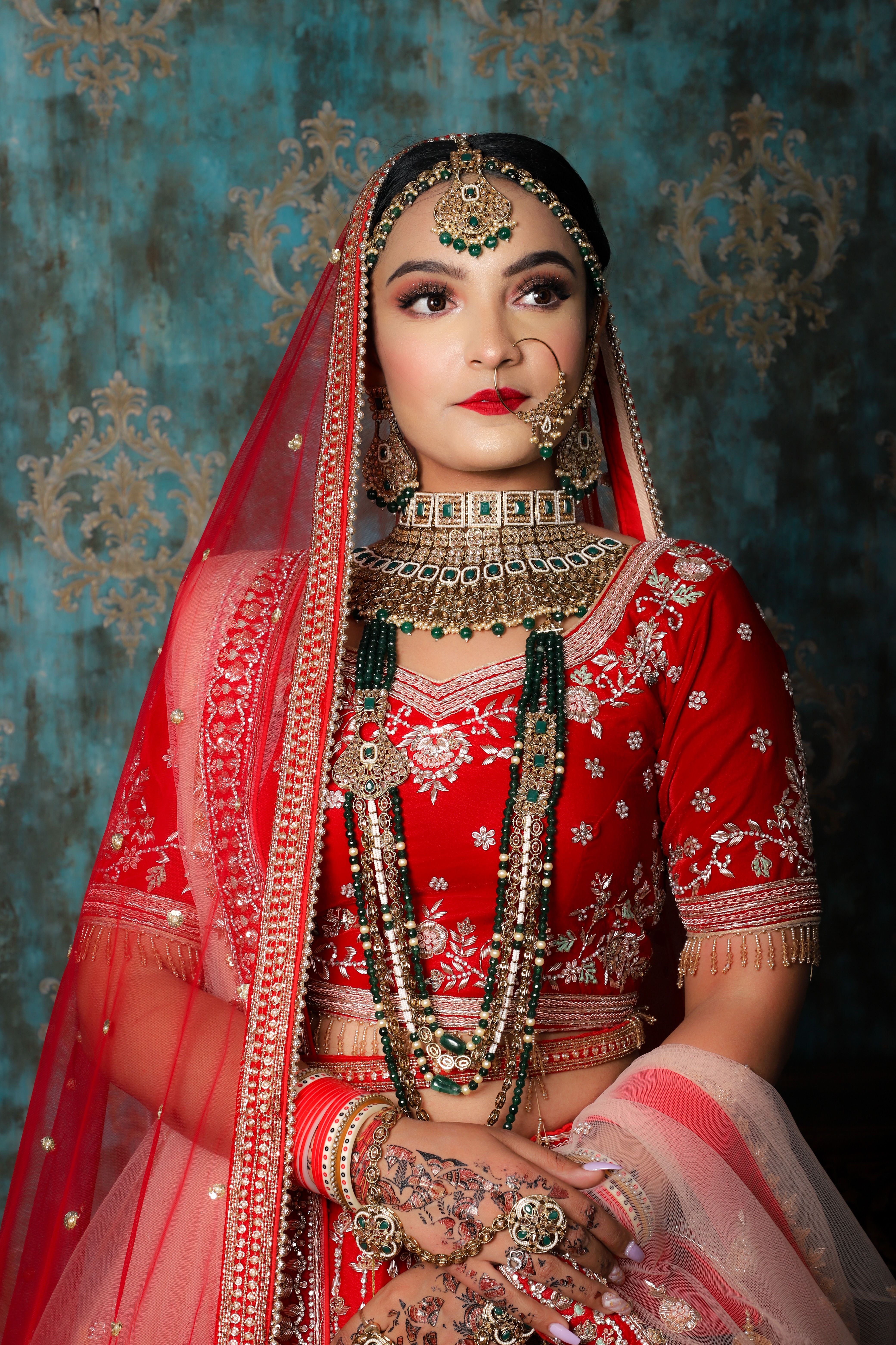 Portrait of a Woman Wearing a Traditional Dress · Free Stock Photo