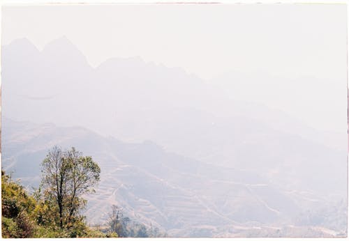 Foto profissional grátis de colinas, dia nublado, garoa