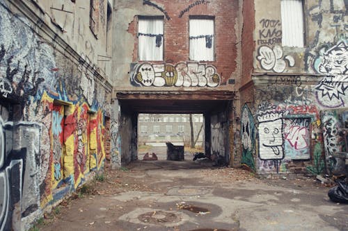 De franc Foto d'estoc gratuïta de abandonat, graffiti, mur Foto d'estoc