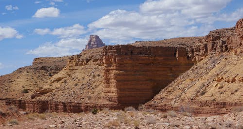 Red rock plateau