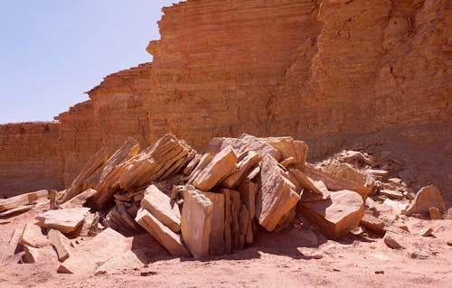 Rock Pile in the Desert
