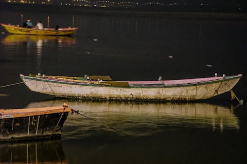 Free stock photo of at night, backlit, big river