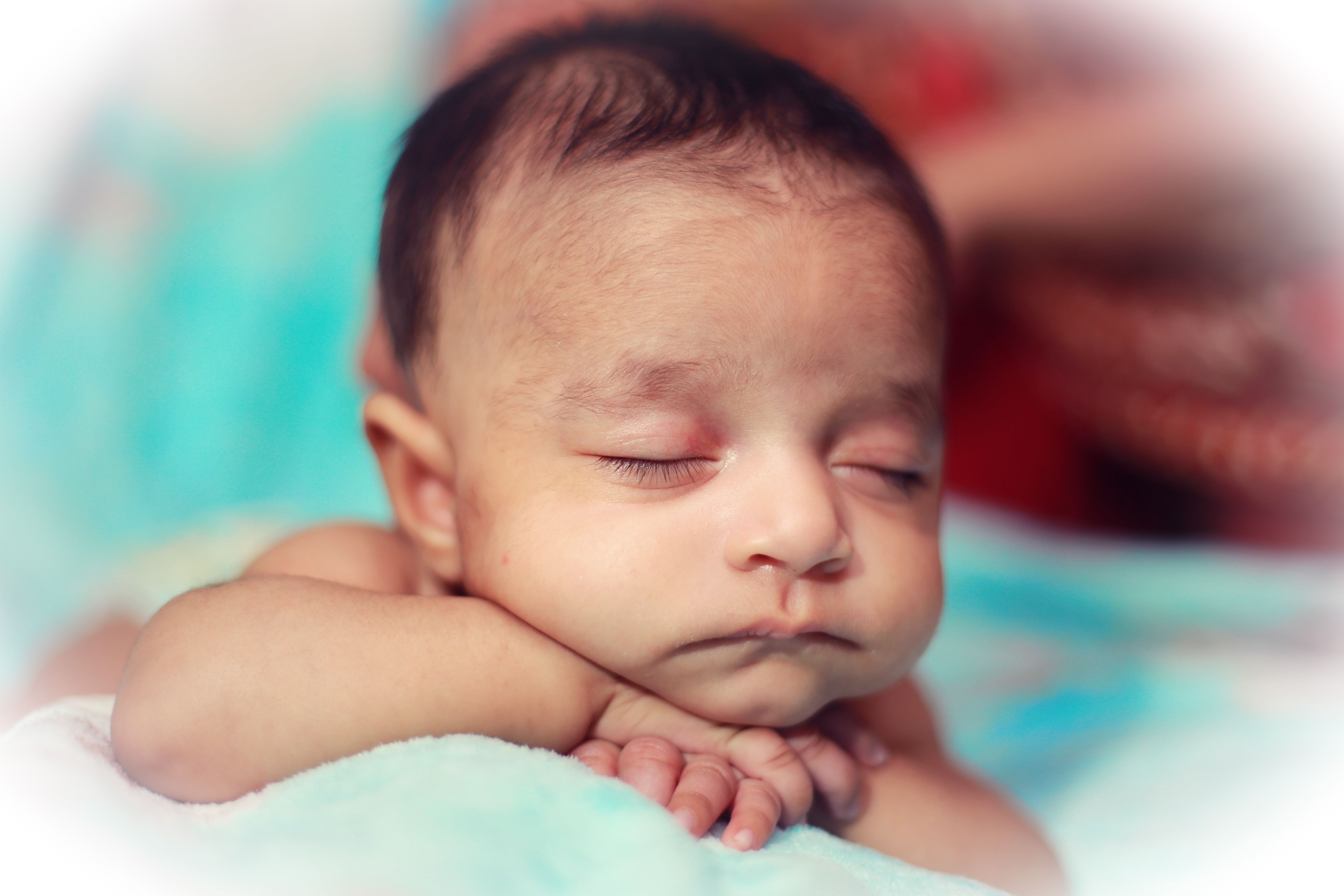 Free stock photo of baby kid sleeping kid
