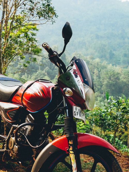 Free Motorbike Details Stock Photo