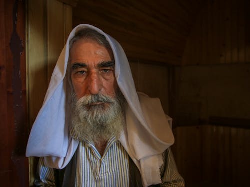 Elderly Man with a Gray Beard 