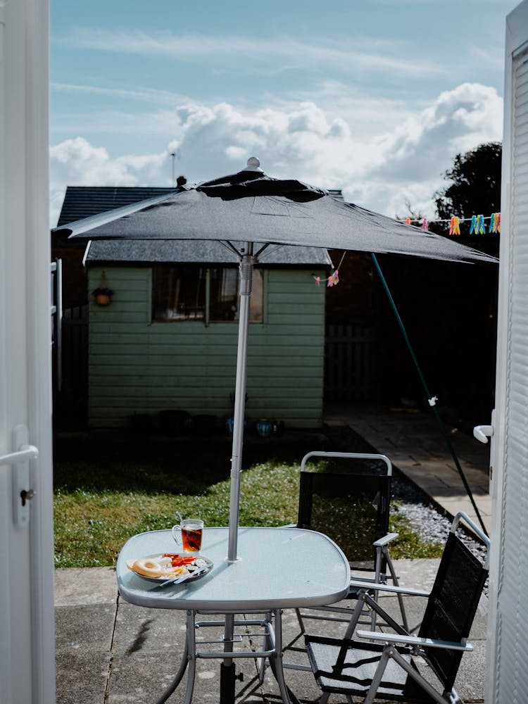 Outdoor Furniture Near Camping House