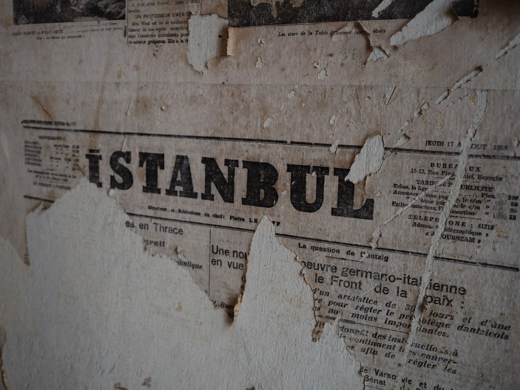 Eski Estonya gazetelerinin dijital arşivinden bir görüntü