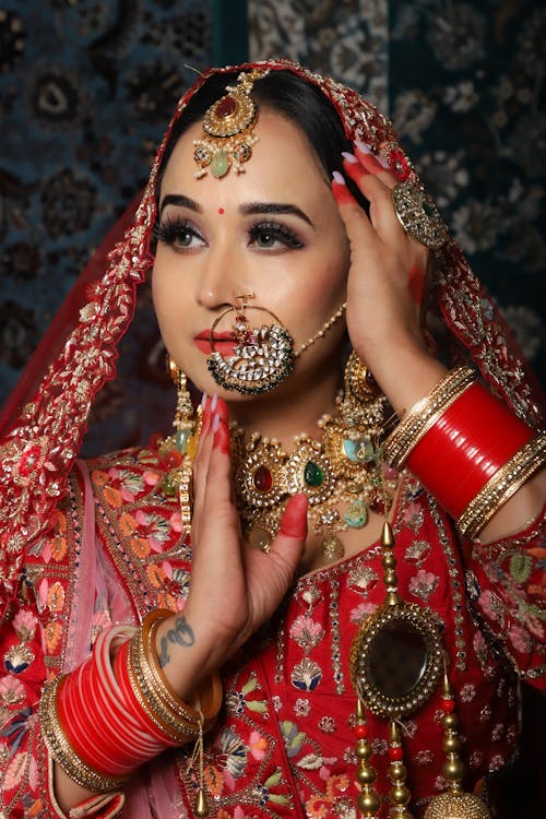 Bride in Traditional Clothing 